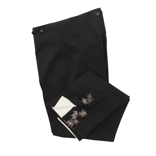 Calzona élastique Cairel non doublée noire