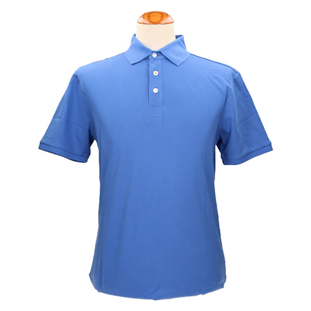 ROYAL BLUE COTTON POLO SHIRT