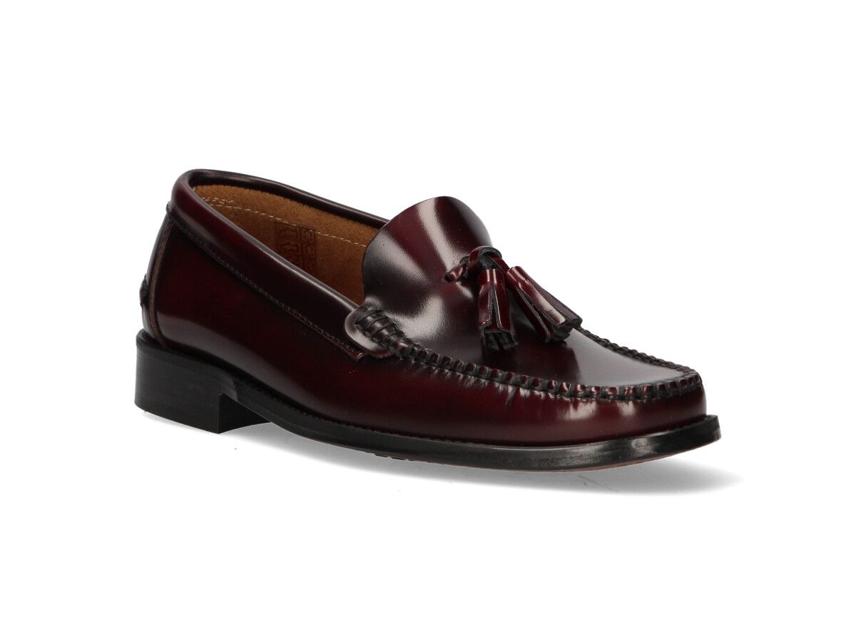 Burgundy Tassel Loafer
