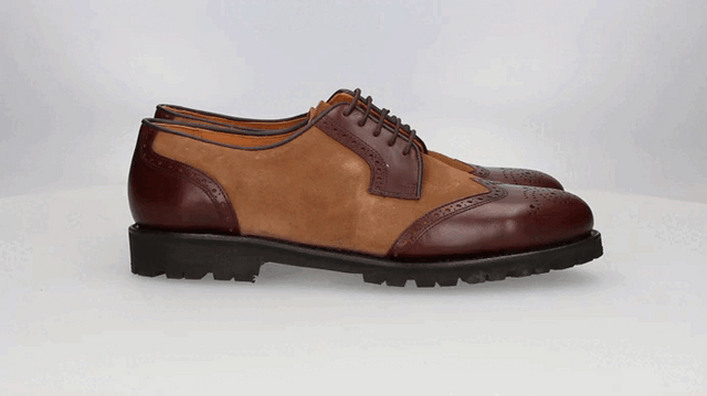 Blucher Piel y Ante Camel Valverde del Camino