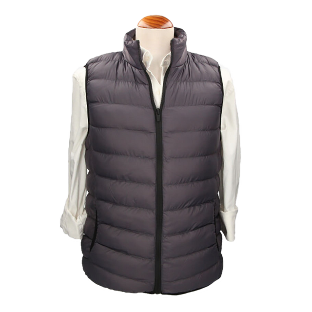 GRAY PADDED VEST
