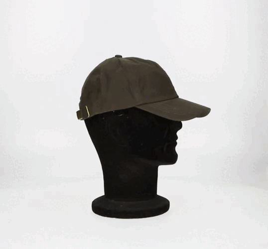 Gorra Baseball Encerada Verde