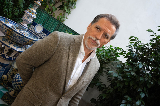 BLAZER BEIGE À CHEVRONS