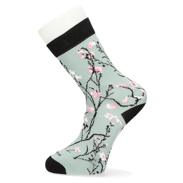 CHAUSSETTE À FLEURS VINTAGE