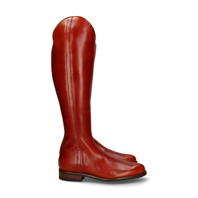 Bota Hípica Cremallera Bronce Piso Vibram Valverde del Camino