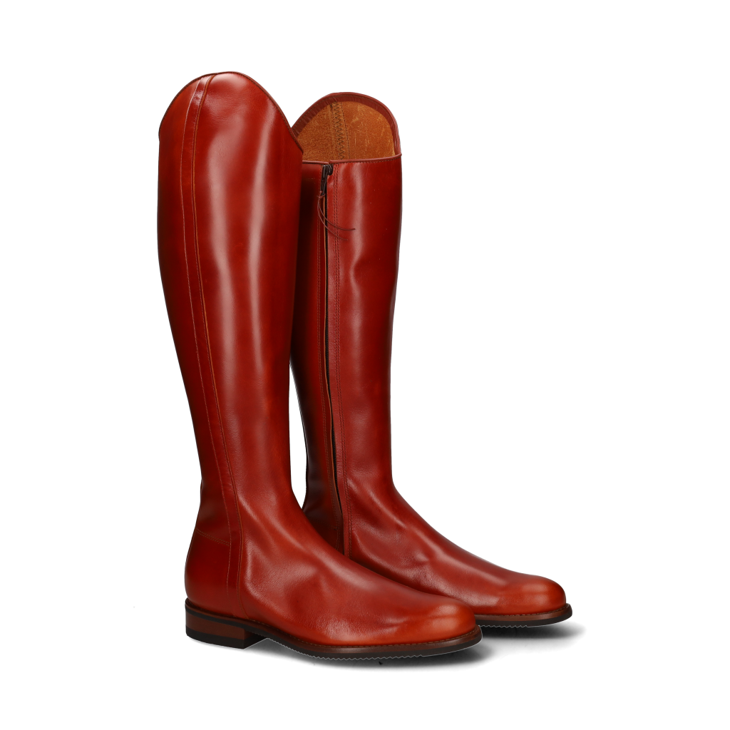 Bota Hípica Cremallera Bronce Piso Vibram Valverde del Camino