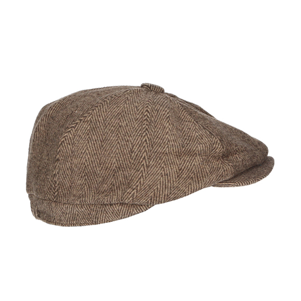 GORRA IRLANDESA ESPIGA MARRON