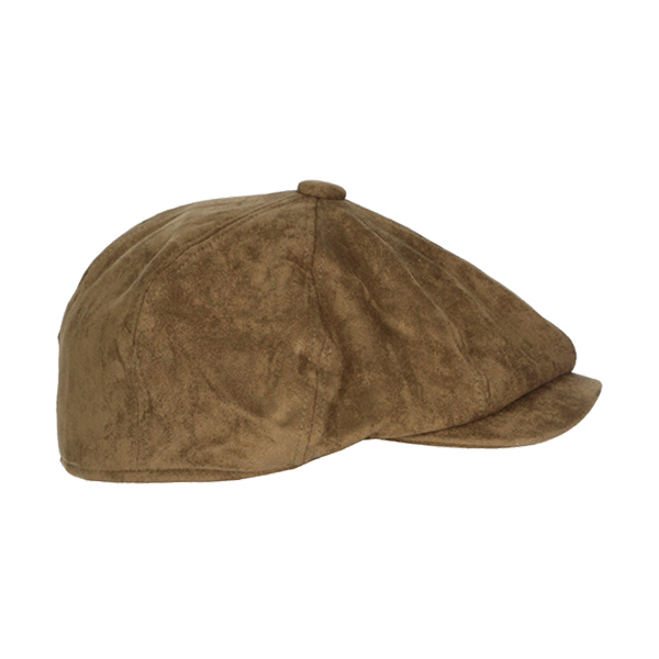 GREEN SUEDE IRISH CAP
