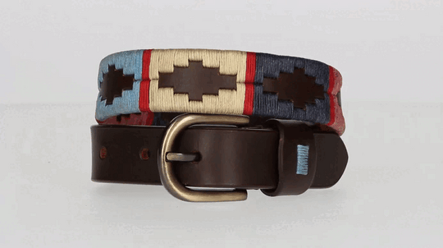 MULTICOLORED EMBROIDERED CHILDREN'S BELT