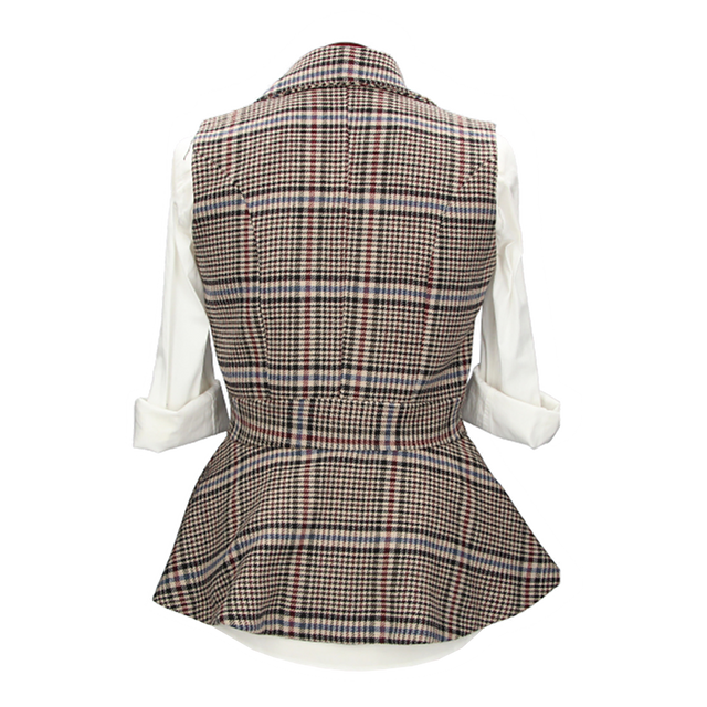 CHALECO OPORTO PATA DE GALLO