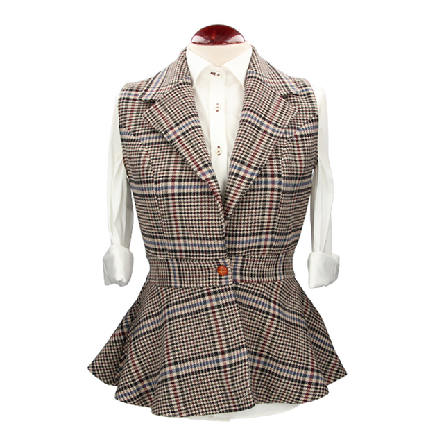 CHALECO OPORTO PATA DE GALLO