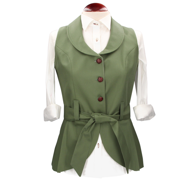 GILET PANDORA VERT