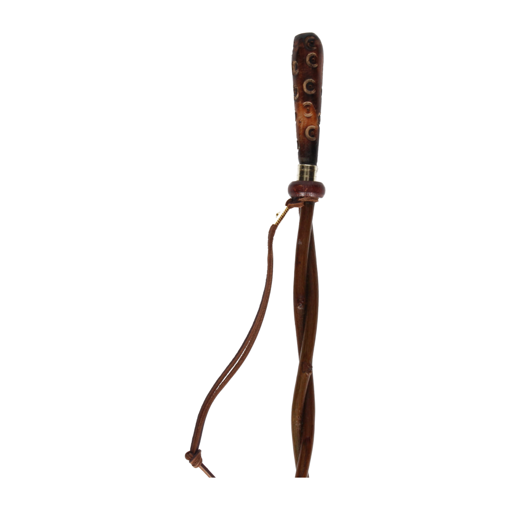 Braided Whip with Tornado Circle Handle