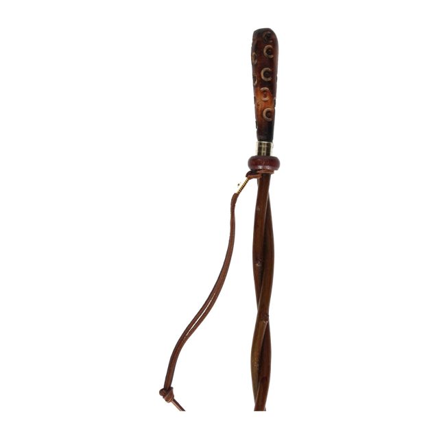 Braided Whip with Tornado Circle Handle