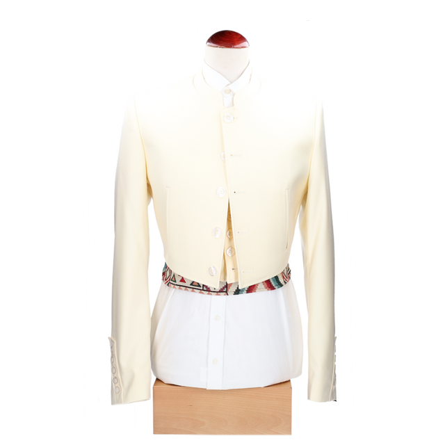 Saturn bone jacket and waistcoat