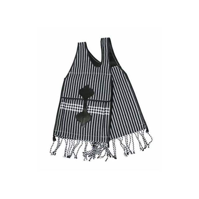 Black Canvas Saddlebag