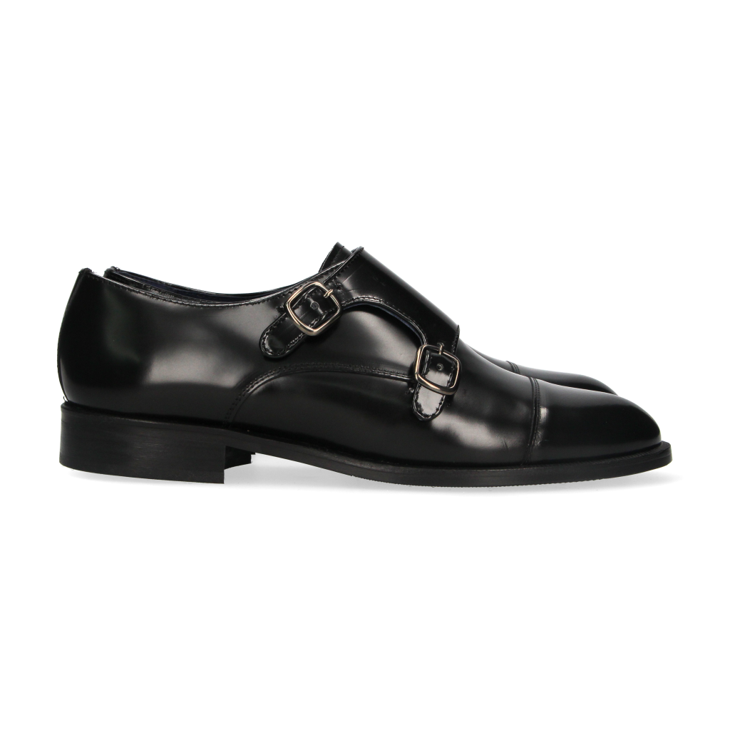 Double Buckle Antik Black Top