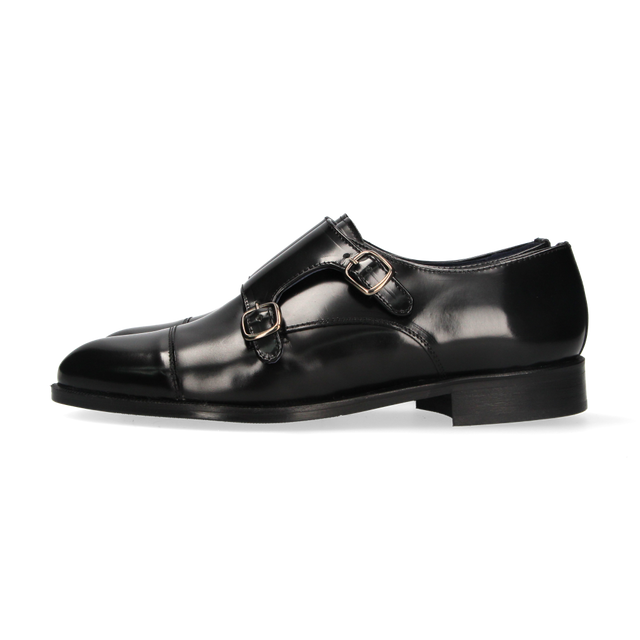 Double Buckle Antik Black Top