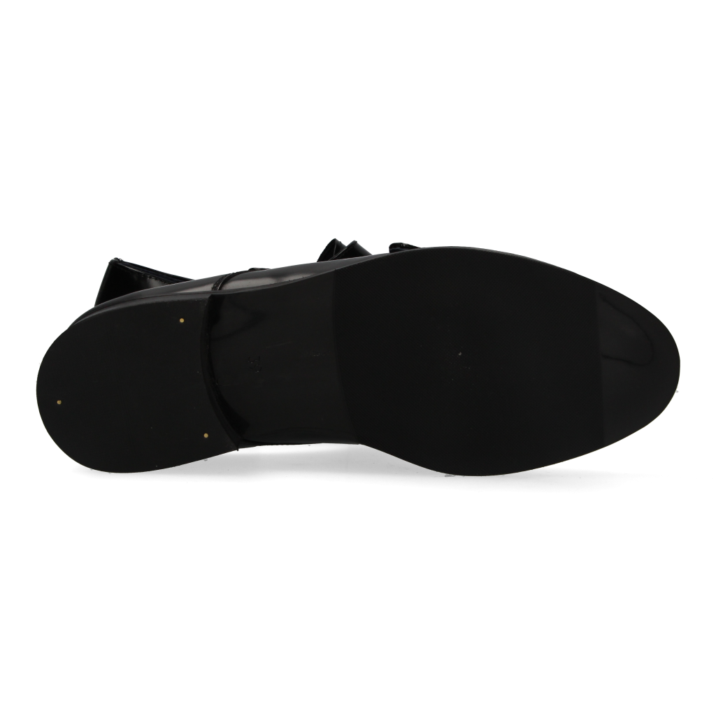 Double Buckle Antik Black Top