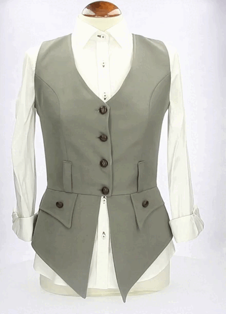 GILET DIANA KAKI