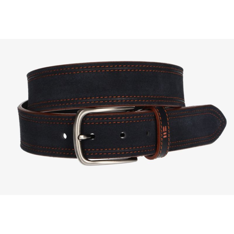 Cinturón Costuras Ante Marino