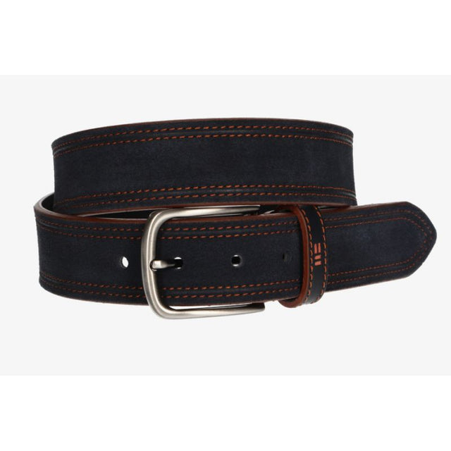 Cinturón Costuras Ante Marino