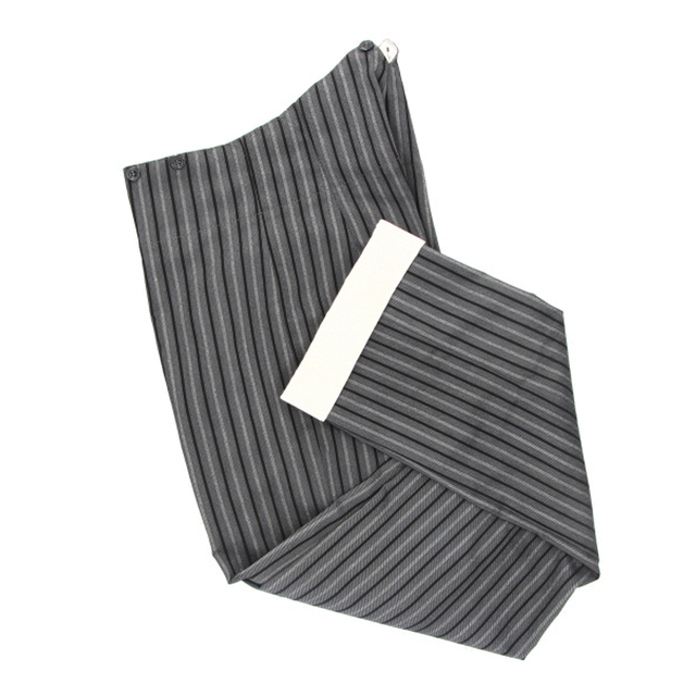 Calzona Vuelta Large Rayure Marengo Non Doublé