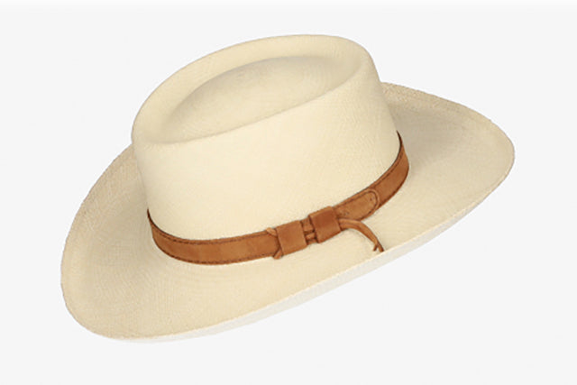 Sombrero Gambler Panama Natural