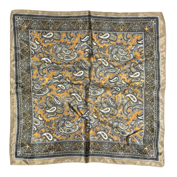 Écharpe marron avec cachemire