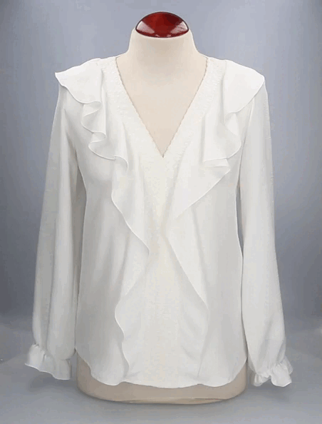 Ruffle Blouse