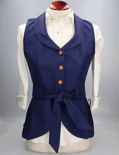 PANDORA BLUE VEST