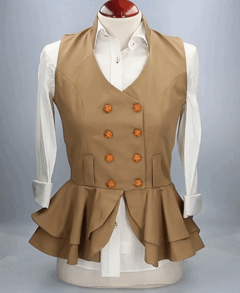 Galatea Tan Vest