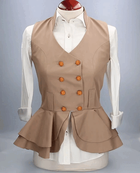 GALATEA CAMEL VEST