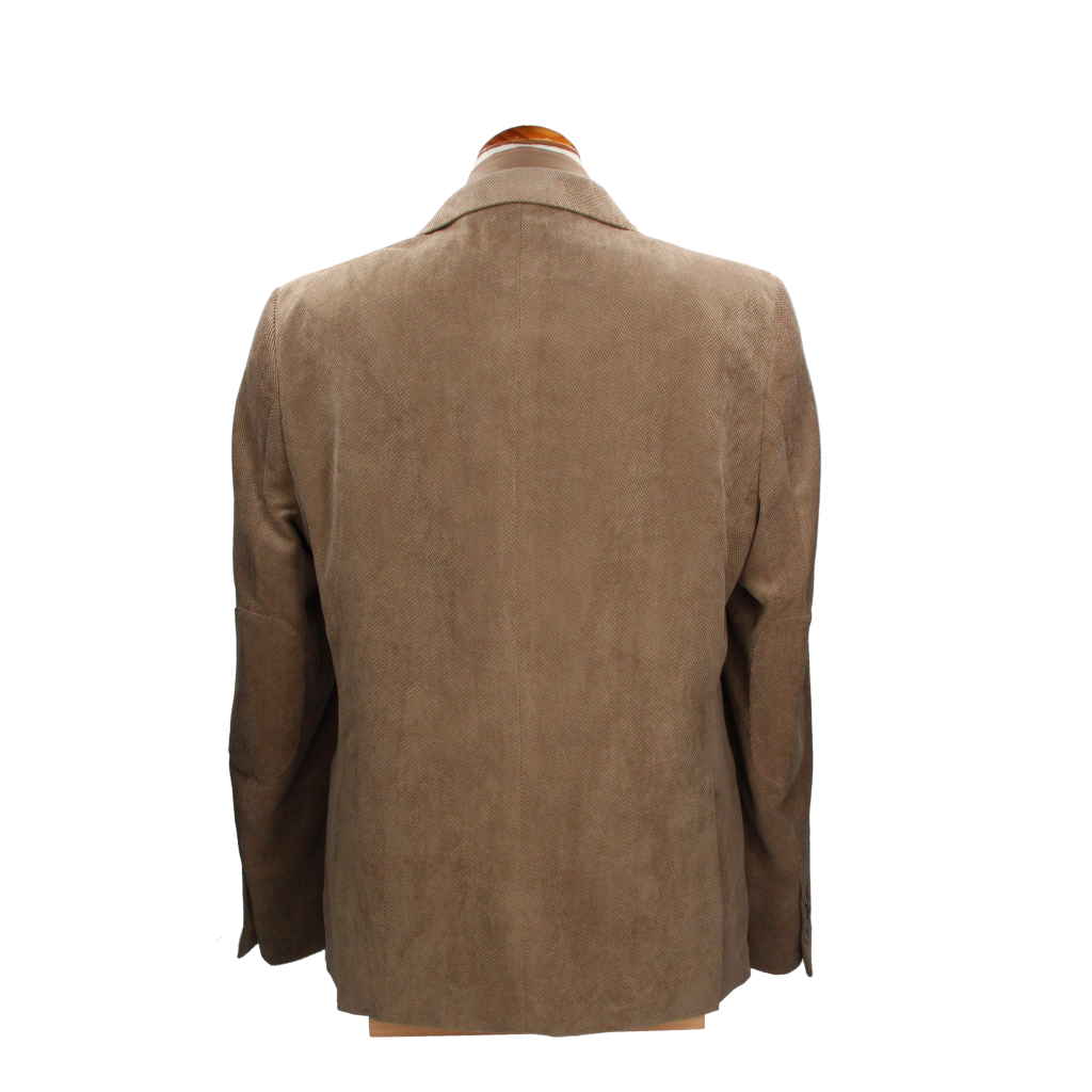 Americana con chaleco camel