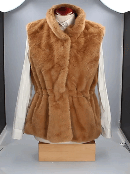 Camel Fur Vest