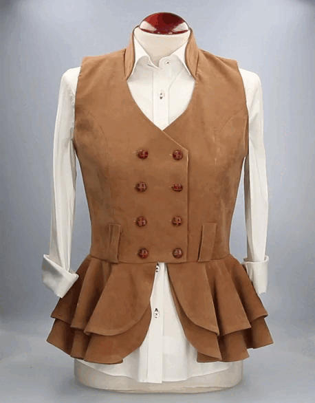 Chaleco Galatea Antelina Camel