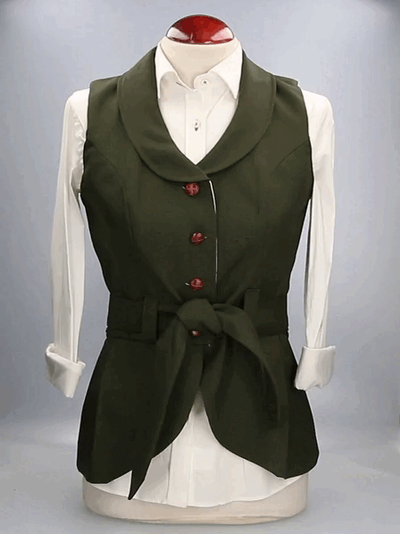 PANDORA KHAKI VEST