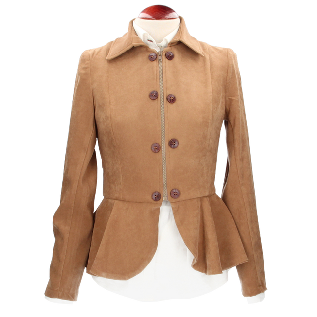 Tavira Suede Camel Jacket