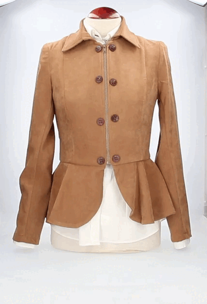 Tavira Suede Camel Jacket