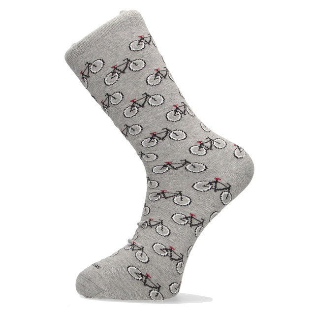 GREY BICYCLE SOCKS
