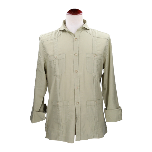 GUAYABERA LINEN KHAKI
