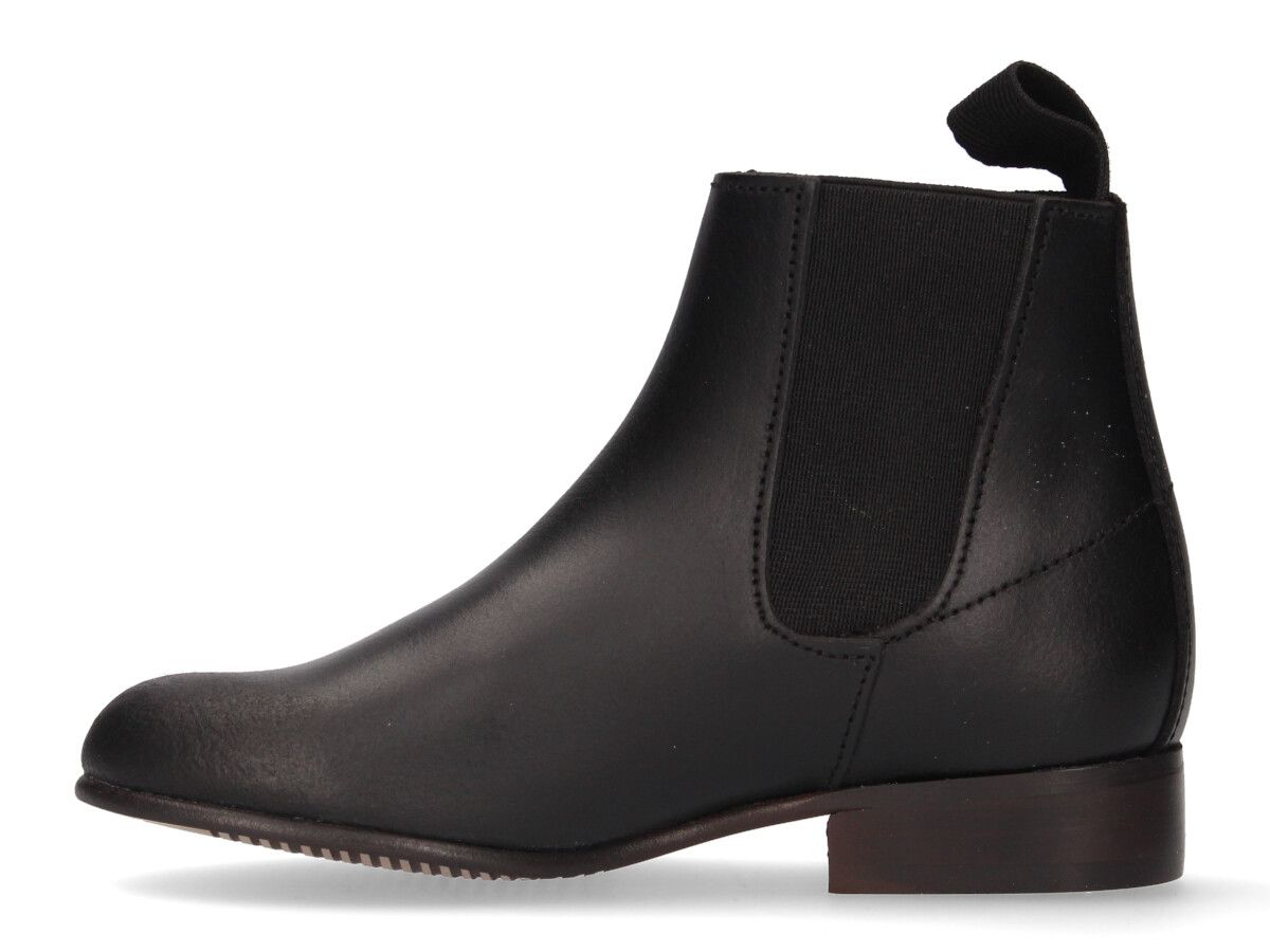 Black elastic short boots for children Valverde del Camino