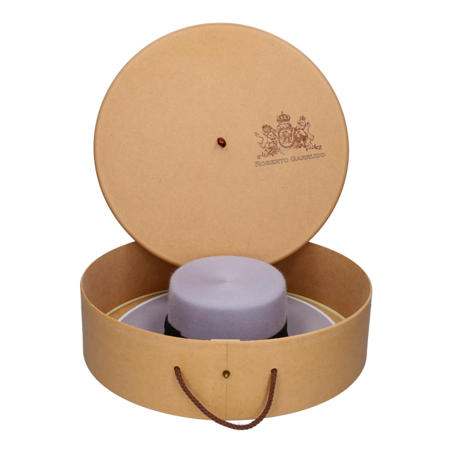 SHERRY HAT WITH SILVER HAIR