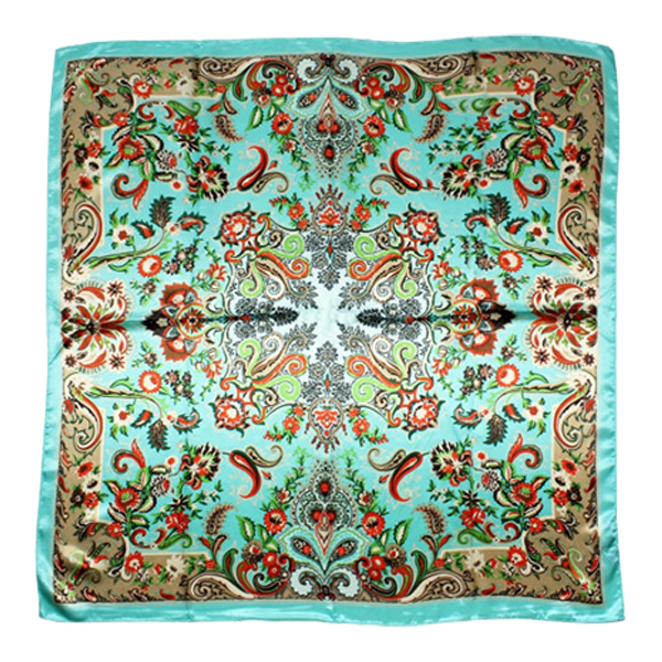 PAÑUELO VERDE AGUA