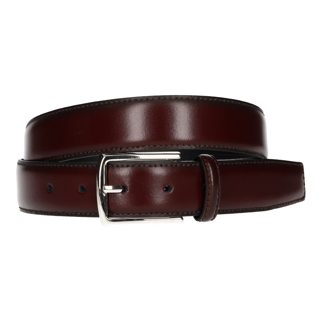 Cinturón burdeos