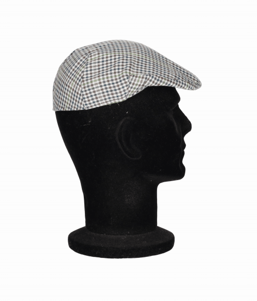 GORRA JORDA CUADROS VERDE/GRIS