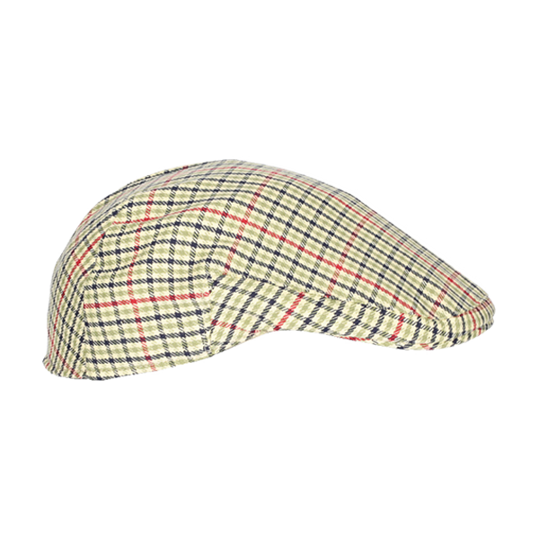 GORRA JORDA CUADROS VERDE/AMARILLO