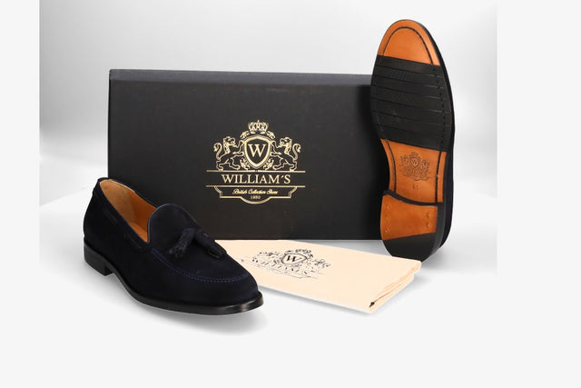 President Blue Nubuck