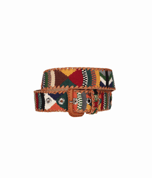 NAIF MULTI CAMEL/BLUE BELT