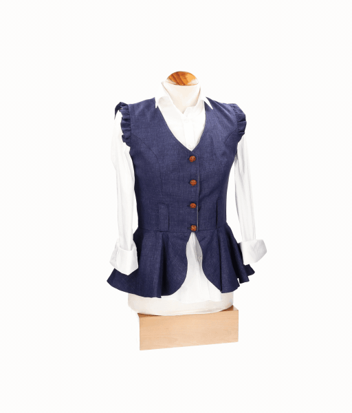 Crete denim vest
